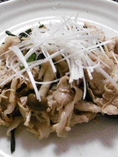 豚しゃぶ肉とニラのさっぱり和え-レシピのメイン写真