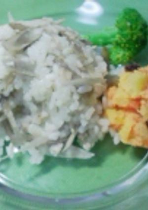 ごぼうのクリームご飯-レシピのメイン写真