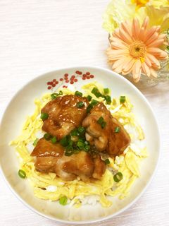 照り焼き♡鶏丼-レシピのメイン写真