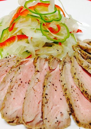 あら簡単！ペッパーまみれのローストポーク-レシピのメイン写真