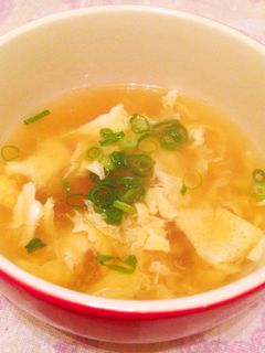 ふわふわたまごスープ-レシピのメイン写真