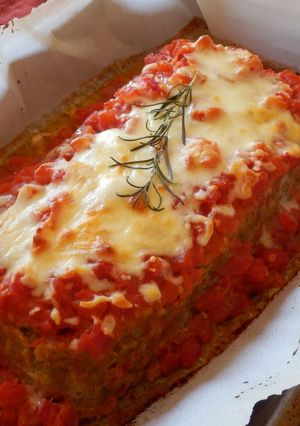 トマトたっぷり❤イタリアンミートローフ-レシピのメイン写真