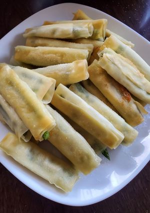 アスパラチーズのワンタン揚げ-レシピのメイン写真