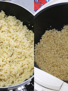 キヌアをお鍋と炊飯器で炊く:覚え書-レシピのメイン写真