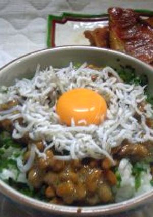 栄養満点☆おいしいなっとう丼-レシピのメイン写真
