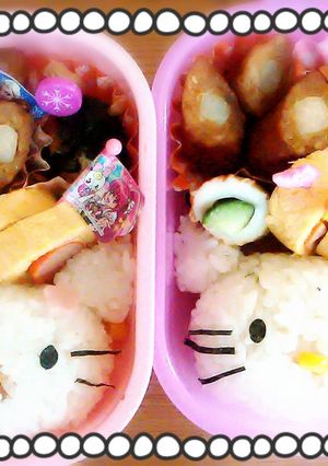 キャラ弁初心者でも簡単　ｷﾃｨちゃん★-レシピのメイン写真