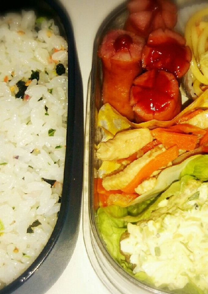 記録 殿さんお弁当 #4月7日❤-レシピのメイン写真