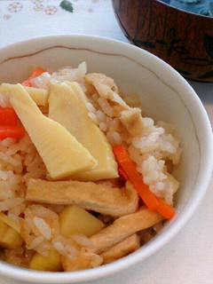 炊飯器で簡単!筍ご飯(*^O^*)-レシピのメイン写真
