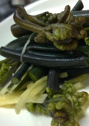 わらびの醤油漬け-レシピのメイン写真