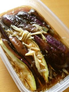 「作り置き料理」茄子の焼きびたし-レシピのメイン写真