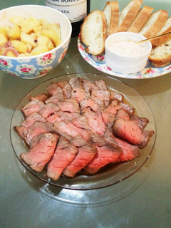 ワイン無でも簡単フライパンローストビーフ-レシピのメイン写真