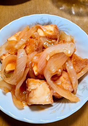 厚揚げでエビなしチリ-レシピのメイン写真