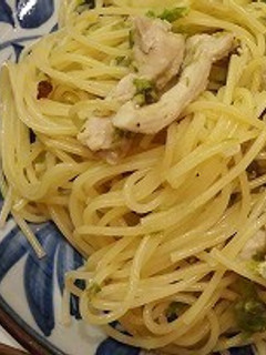 フキノトウと塩麹鶏胸肉のパスタ♪-レシピのメイン写真