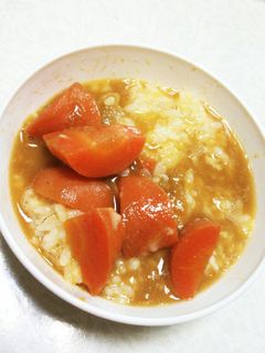 カレーかけ卵ご飯-レシピのメイン写真