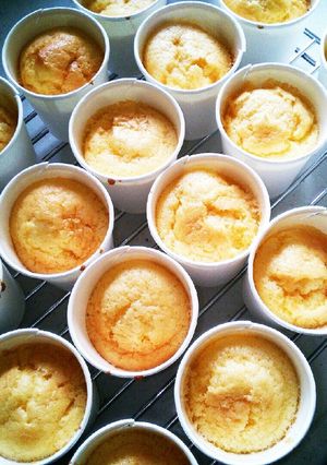 卵が香る簡単カップケーキ-レシピのメイン写真