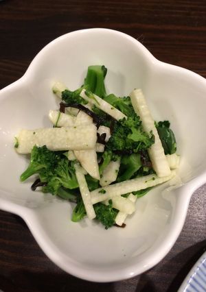 ブロッコリーと長いもの和え物-レシピのメイン写真