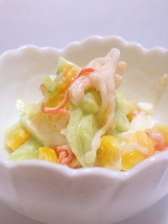 小鉢 カニカマサラダ-レシピのメイン写真