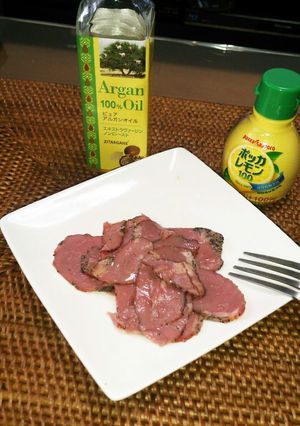 パストラミのアルガンオイル風味-レシピのメイン写真