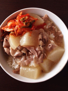残り物の煮物で丼!-レシピのメイン写真