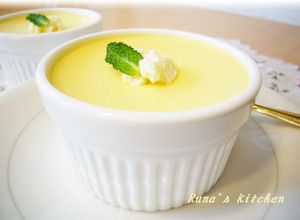 リコッタチーズでとろ～り濃厚プリン♬-レシピのメイン写真