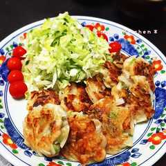 รูปของ 節約ささみと新玉ねぎの野菜たっぷりツクネ
