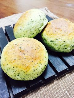 HB☆ほうれん草パン(*^^*)-レシピのメイン写真