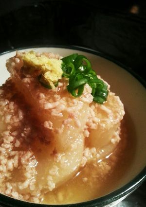 大根と鶏ひき肉の生姜あん♡-レシピのメイン写真