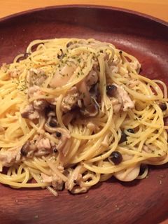 簡単和風キノコたっぷりパスタ-レシピのメイン写真