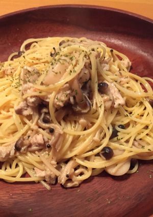 簡単和風キノコたっぷりパスタ-レシピのメイン写真