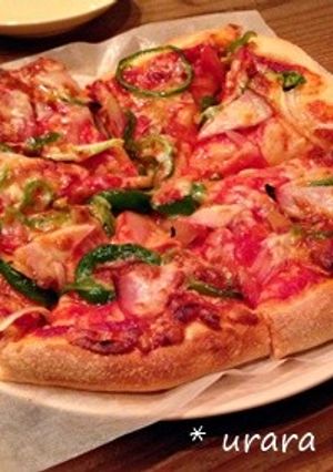 ピザ生地（ＨＢ使用）-レシピのメイン写真