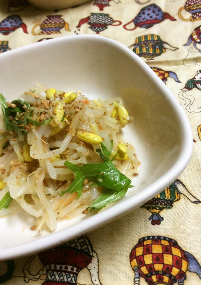 豆モヤシの和え物-レシピのメイン写真