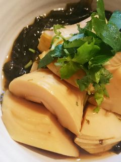 炊飯器で簡単!若竹煮(わかめと筍の煮物)-レシピのメイン写真