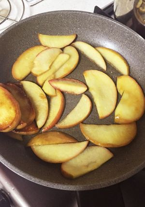 ココナッツオイルde焼き林檎♪-レシピのメイン写真
