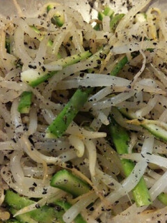 アスパラともやしの胡麻和え-レシピのメイン写真
