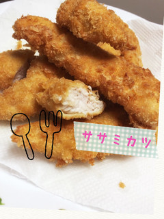ふっくらサクサクなササミカツ♡-レシピのメイン写真