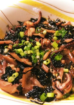 簡単✩海苔が香るイカのバター醤油煮込み-レシピのメイン写真