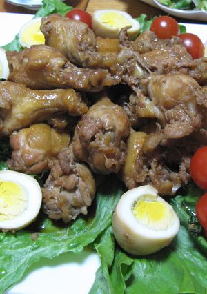 鶏手羽元のこってり甘辛煮＠圧力鍋-レシピのメイン写真