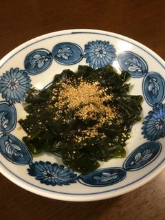 ワカメのやわらか炒め-レシピのメイン写真