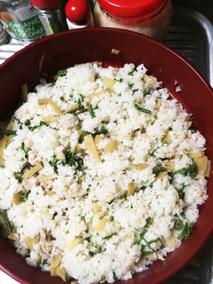 旬のタケノコとワラビの混ぜ御飯-レシピのメイン写真