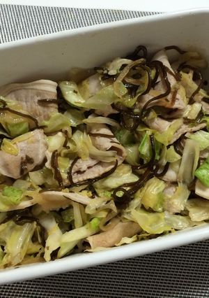 豚肉とキャベツの塩昆布マリネ-レシピのメイン写真