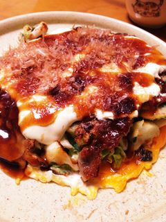 ちょっと工夫お好み焼きのマヨネーズ-レシピのメイン写真