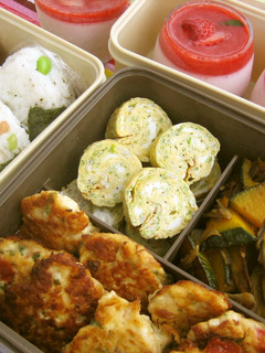 おむすび2種♡枝豆チーズペッパー&梅鰹-レシピのメイン写真