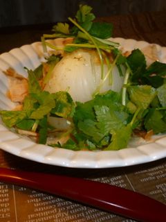 新たまねぎを丸ごと食べよう!レンジで5分-レシピのメイン写真