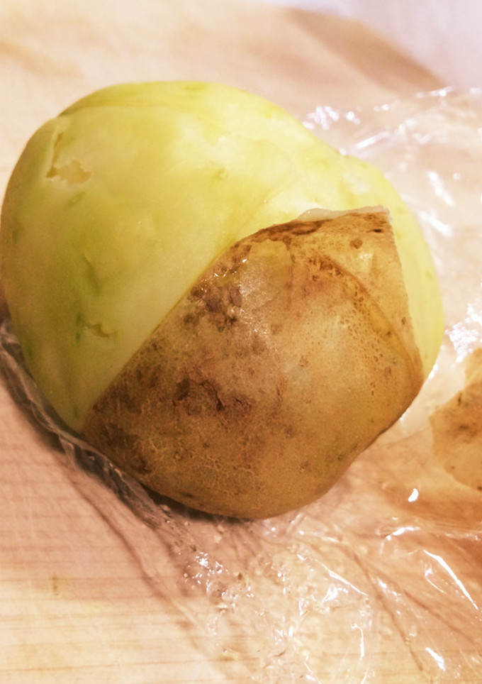 レンジで簡単！つるんとジャガイモ皮むき-レシピのメイン写真
