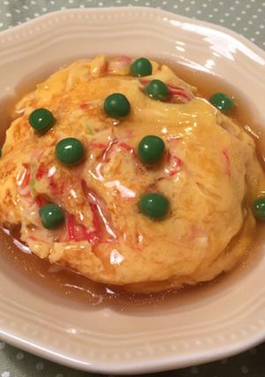 贅沢だし蜜&塩だしポン酢を使って☆天津飯-レシピのメイン写真