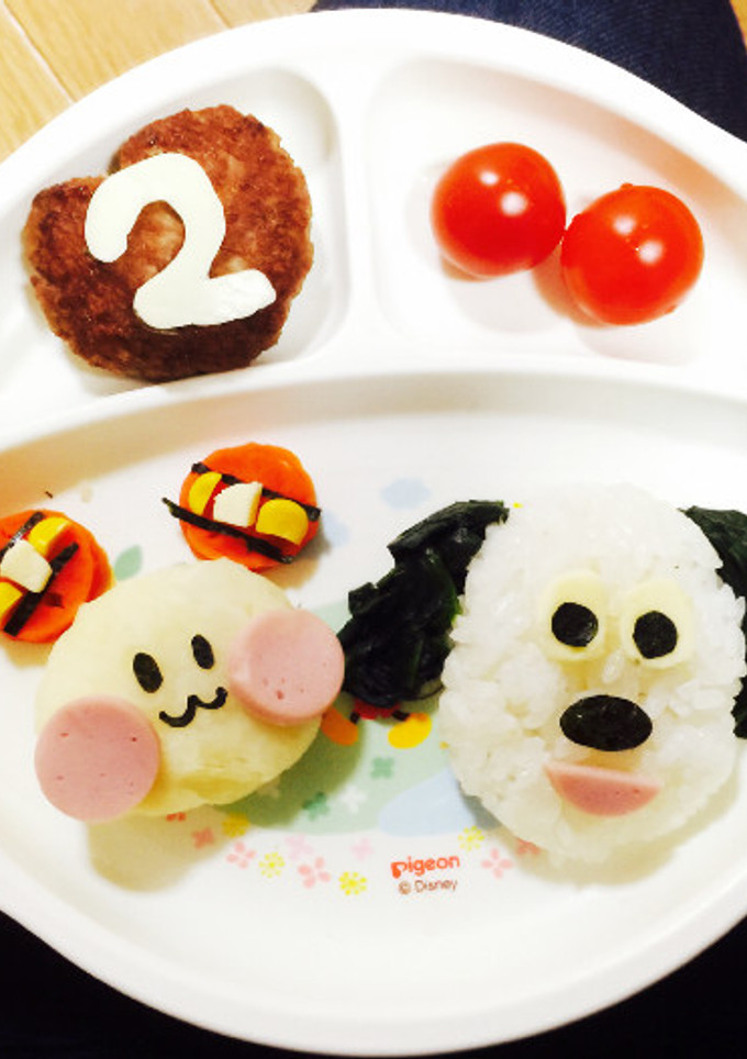 誕生日プレート♡忙しいママも簡単！-レシピのメイン写真