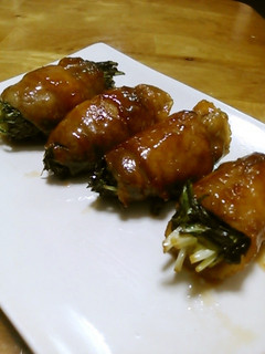 水菜の豚肉巻-レシピのメイン写真
