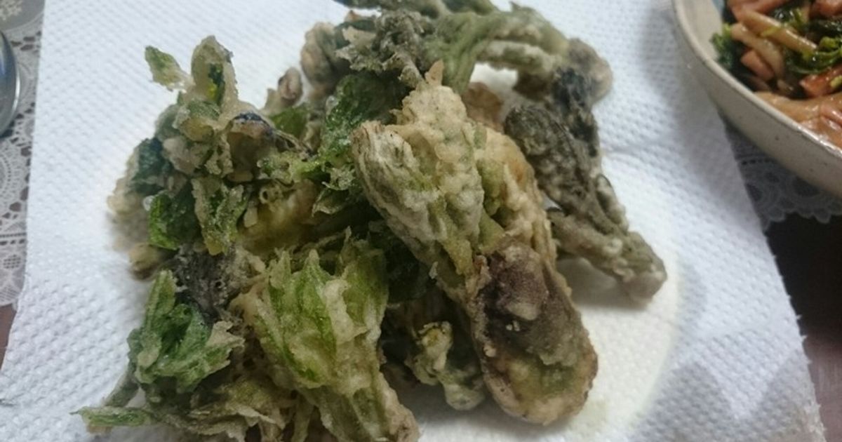 タラの芽、コシアブラ等、木の芽天ぷら by 福井のおじじ