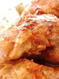 玉ねぎの豚肉巻きしょうが焼き風-レシピのメイン写真