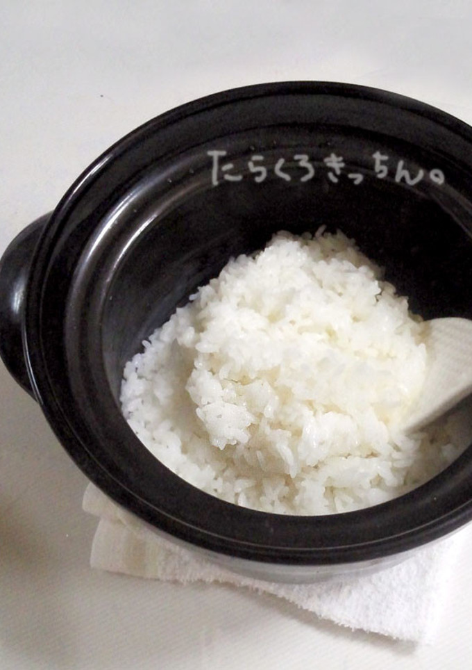 つやつや❀おこげなし節約時短の土鍋ご飯-レシピのメイン写真